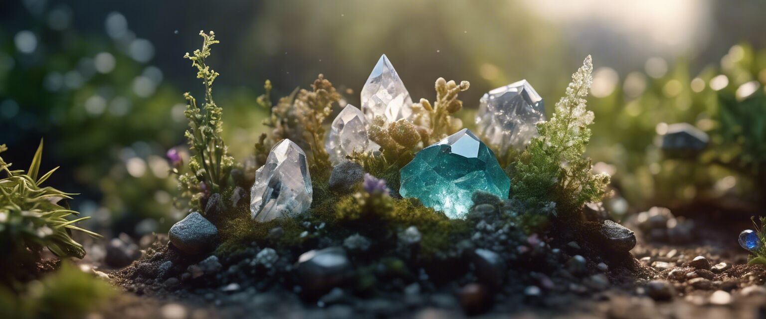 Earth cleansing for healing crystals