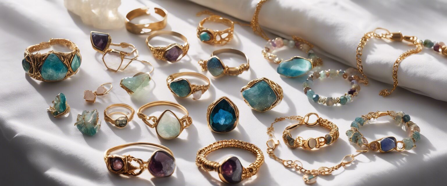 History of Healing Crystal Jewelry